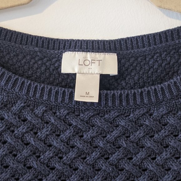Loft navy sweater - Picture 4 of 4